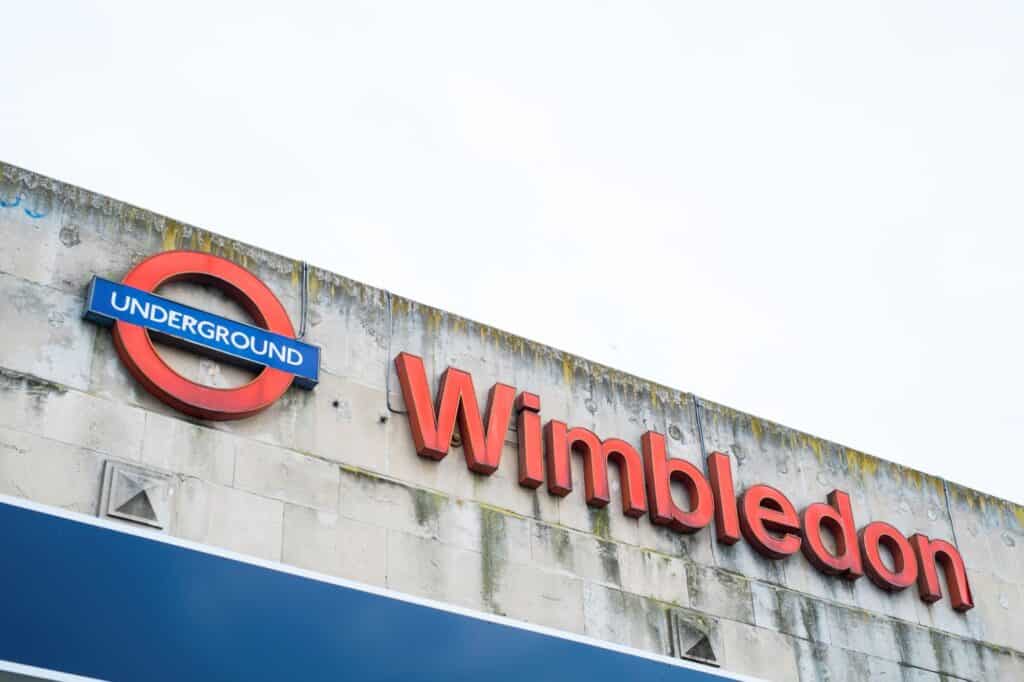 Wimbledon underground station facade
