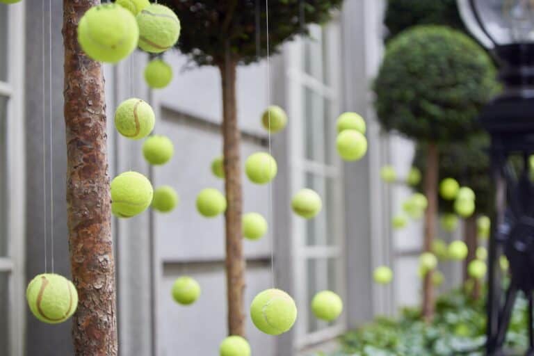 Tennis balls decors
